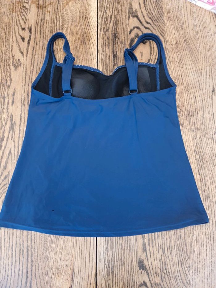 Haut de Tankini Nickey Nobel bleu/blanc fr 46 - photo numéro 9