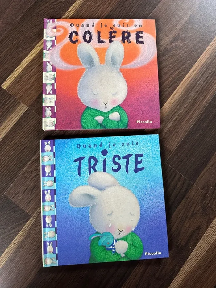 Lot de 2 livres sentiments
