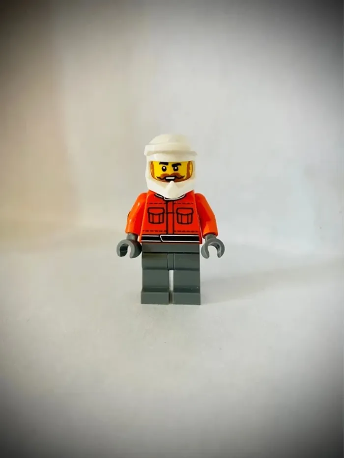 Minifigurine LEGO City - CTY1867 - Membre de l’équipe de Stand de Formule 1 - 2025 - Très bon état