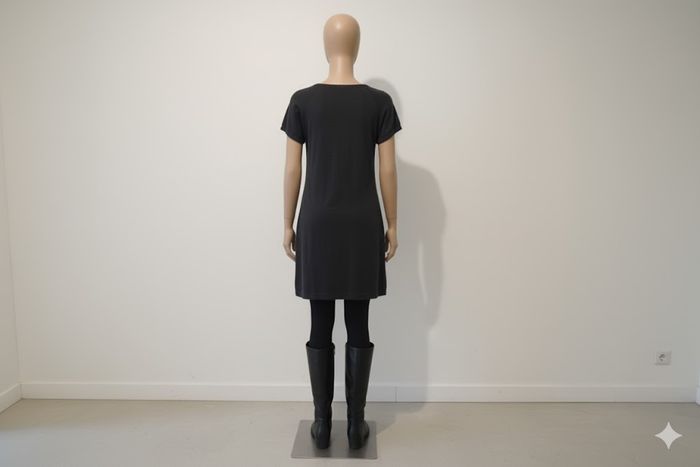 Robe noire automne hiver Camaïeu - photo numéro 2