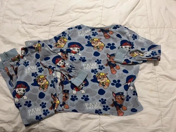 pyjama pat patrouille bleu - photo numéro 4