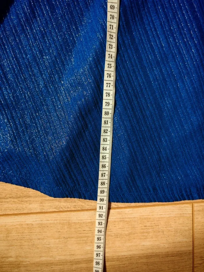 Robe bleu roi 40 cache cache portefeuille - photo numéro 7
