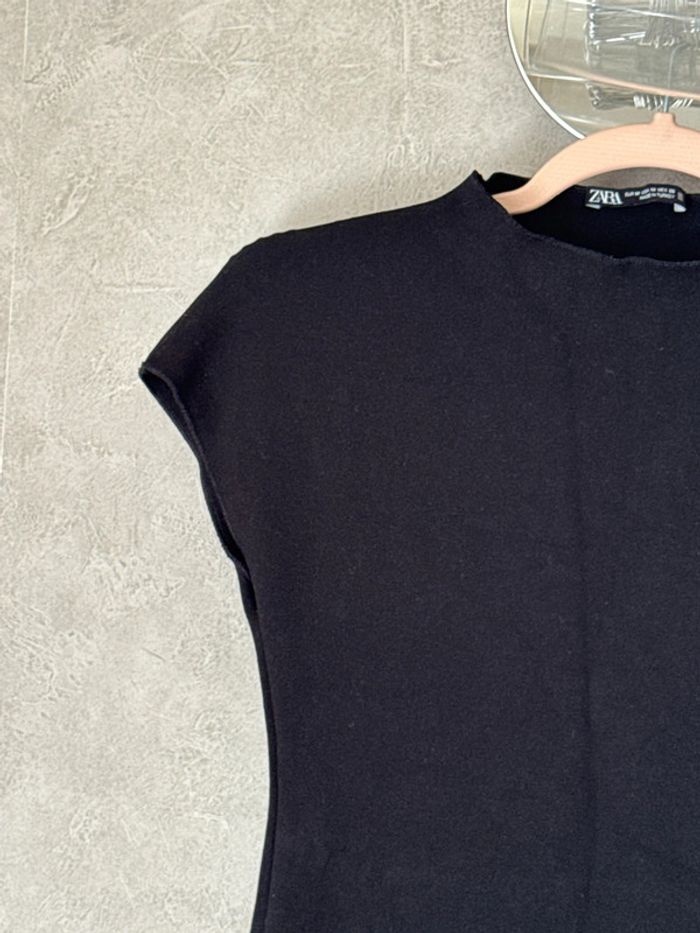 Petite robe noir Zara taille M - photo numéro 5