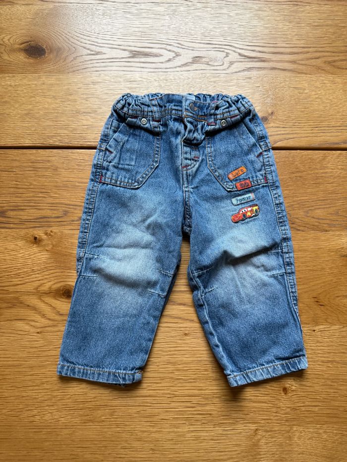 Jeans Bleu Disney Cars Bébé Garçon 18 Mois – Très Bon État – Réduction sur Lot