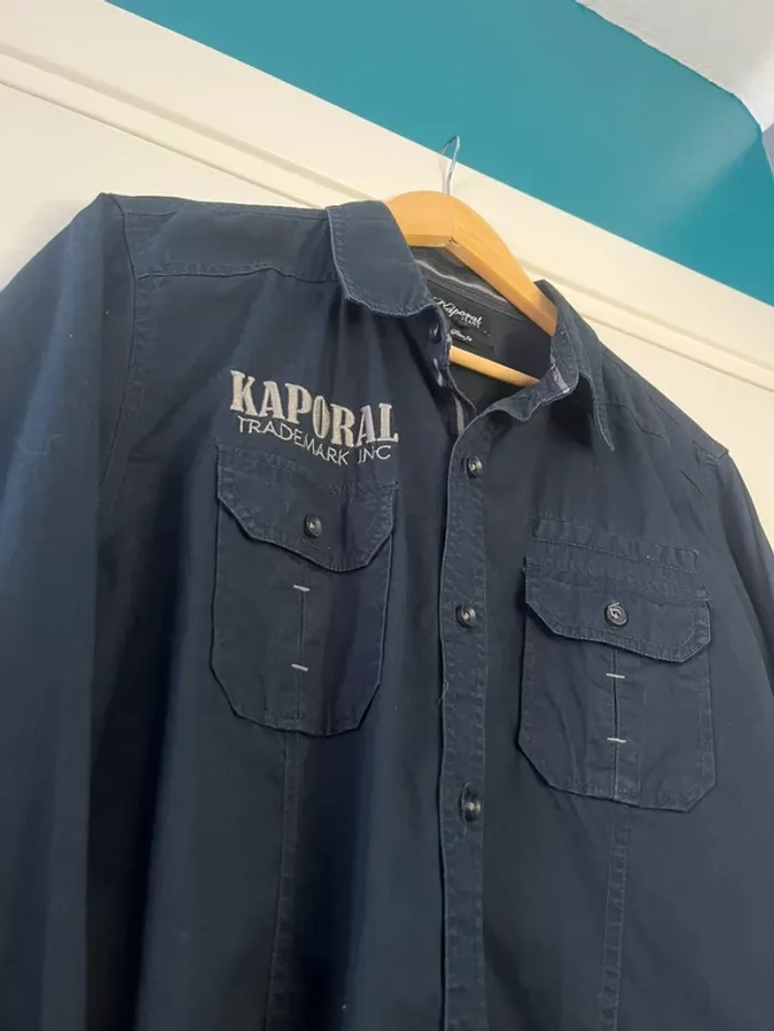 🔹 Chemise Bleu Marine – Kaporal 🔹 - photo numéro 4