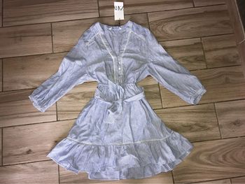 Robe bleu XS Zara