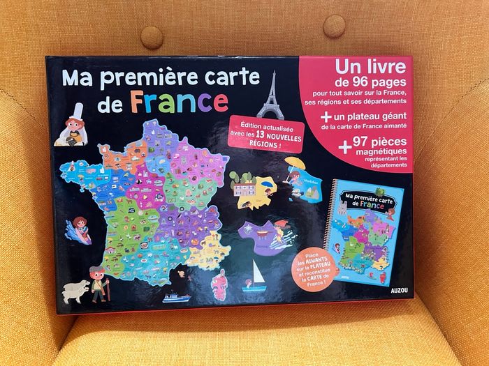 Jeu Ma Première Carte de France