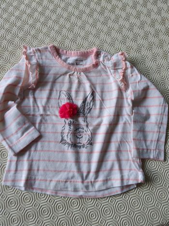 T short bébé fille 