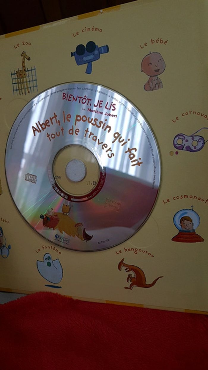 Livre + CD Albert le poussin qui fait tout de travers - photo numéro 3