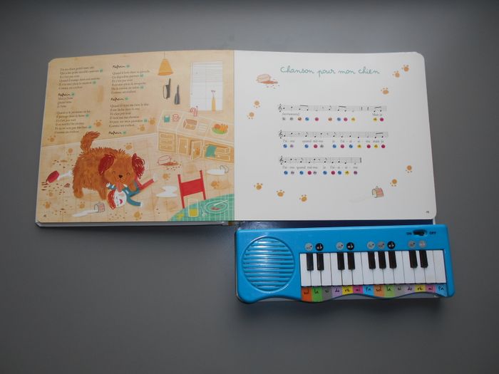 Livre piano: Mes 15 chansons d'Henri Dès au piano - photo numéro 2