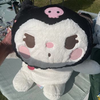Hello Kitty Mega Grande Peluche Kuromi x My Melody Sanrio Characters Furyu