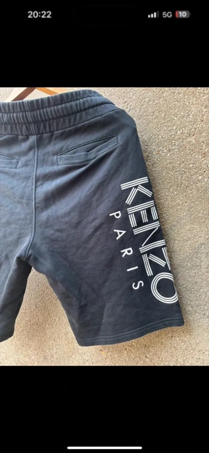 KENZO Short Noir Pour Homme taille S - photo numéro 8