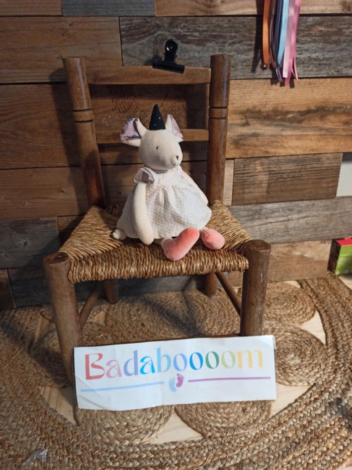 Peluche musicale souris moulin roty il était une fois tbe