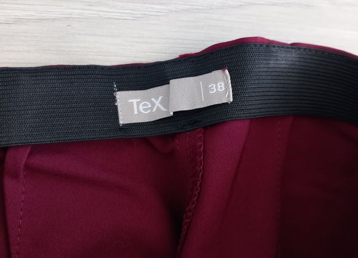 Pantalon tailleur femme mauve Tex taille 38 - photo numéro 3