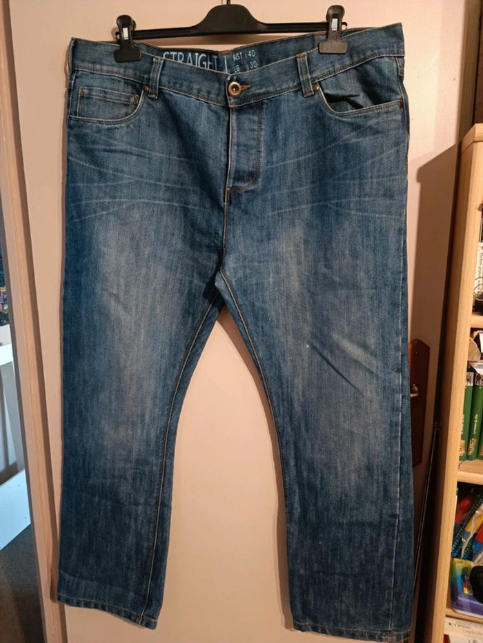 Pantalon en jeans W40 L30 - photo numéro 1