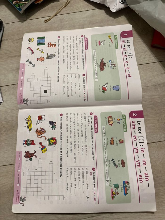 Cahier du jour du soir CE1 français neuf - photo numéro 4