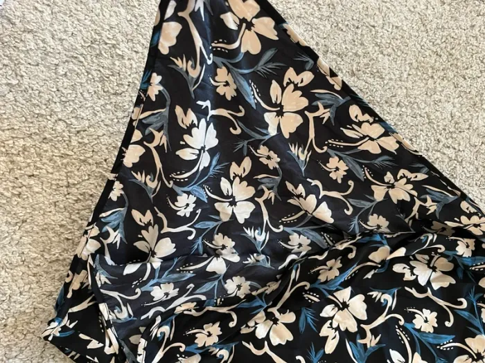 Pantalon pyjama satiné avec ouverture sur les côtés 💫taille 40/L Imprévu - photo numéro 2