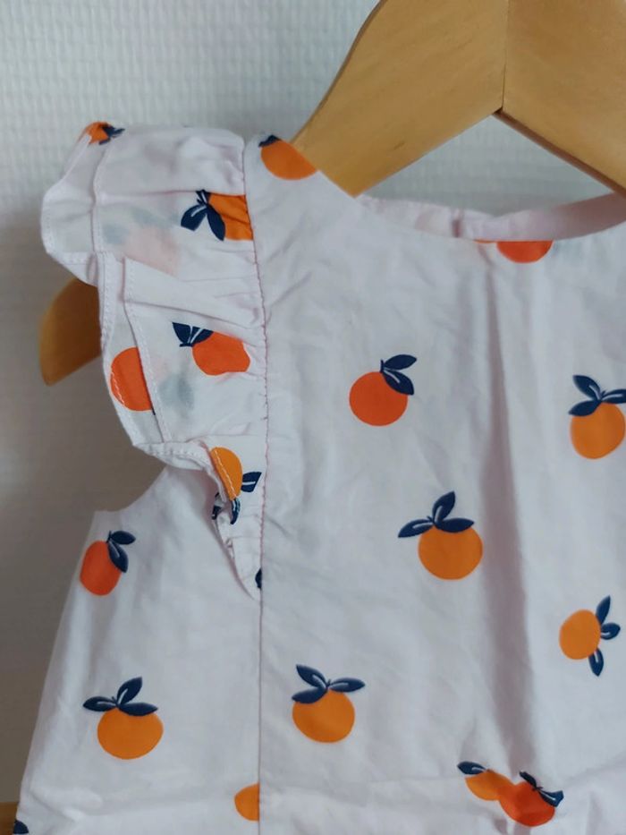 Robe jacadi clémentine 6 mois parfait état - photo numéro 2