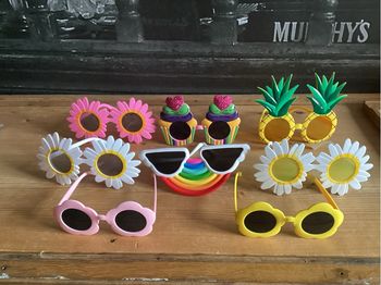 Lunettes plastiques pour déguisement
