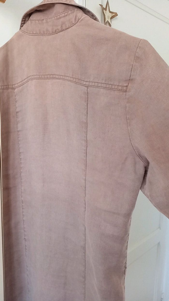 Robe boutonnée lin - photo numéro 7