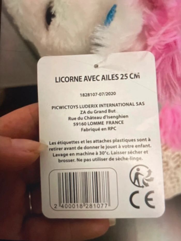 Licorne Ailée Magique Neuve avec Étiquette - 25 cm de Rêve ! - photo numéro 5