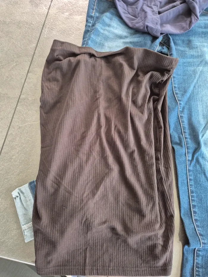 Jean, Pantalon + Jupe Pour Femme Enceinte - photo numéro 5