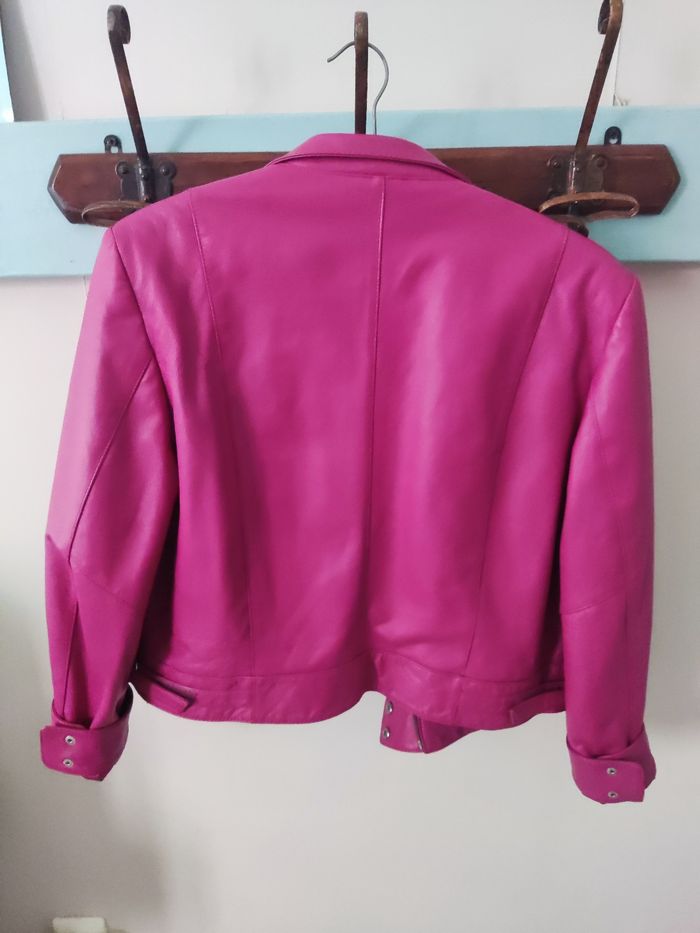 Magnifique perfecto rose cuir - photo numéro 3