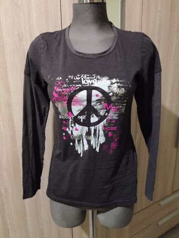 T-shirt femme manches longues taille 44