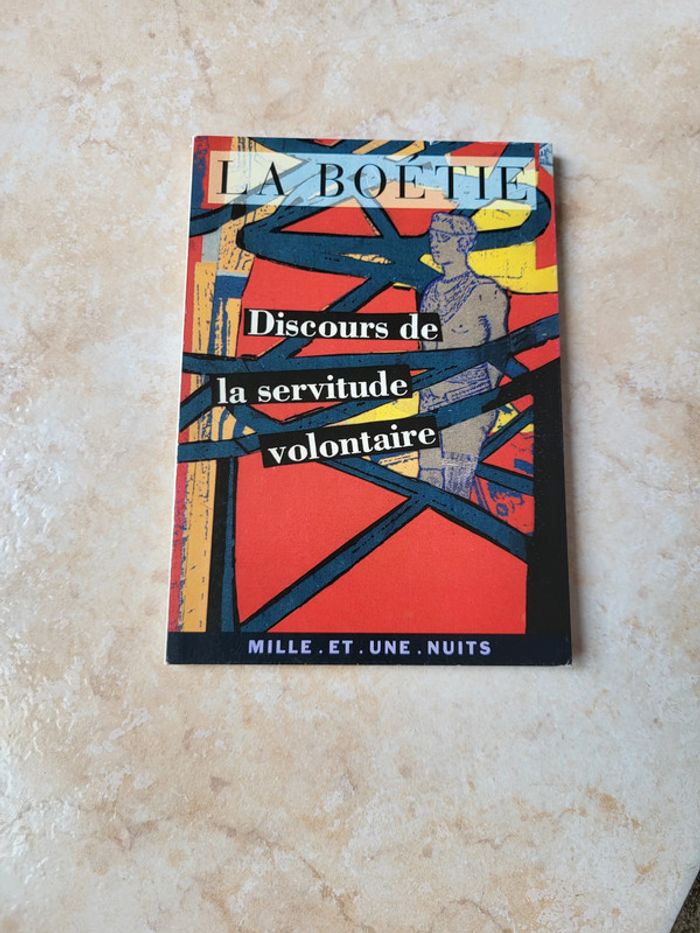 Discours de la servitude volontaire de La Boétie