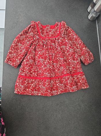 Robe velour 18 mois sergent major