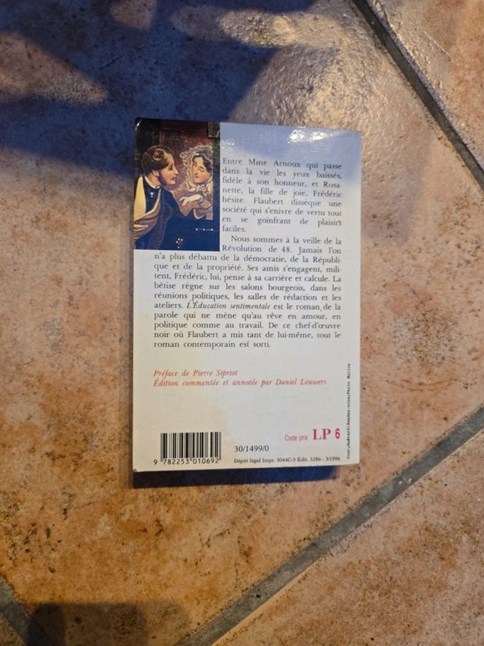 Livre "Flaubert l'éducation sentimentale" - photo numéro 2