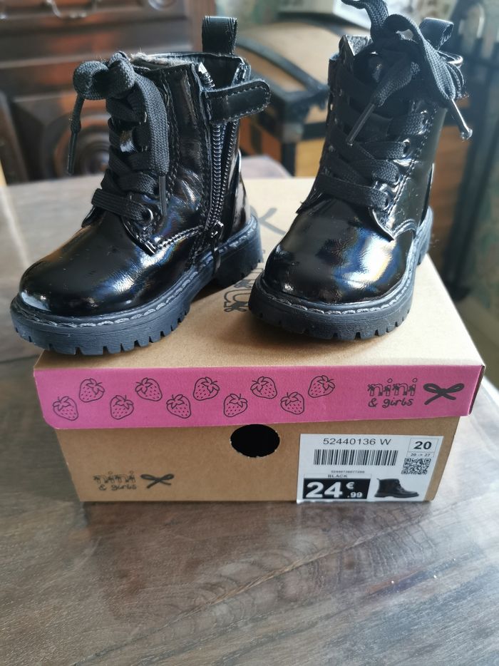 Bottines fourrées taille 20