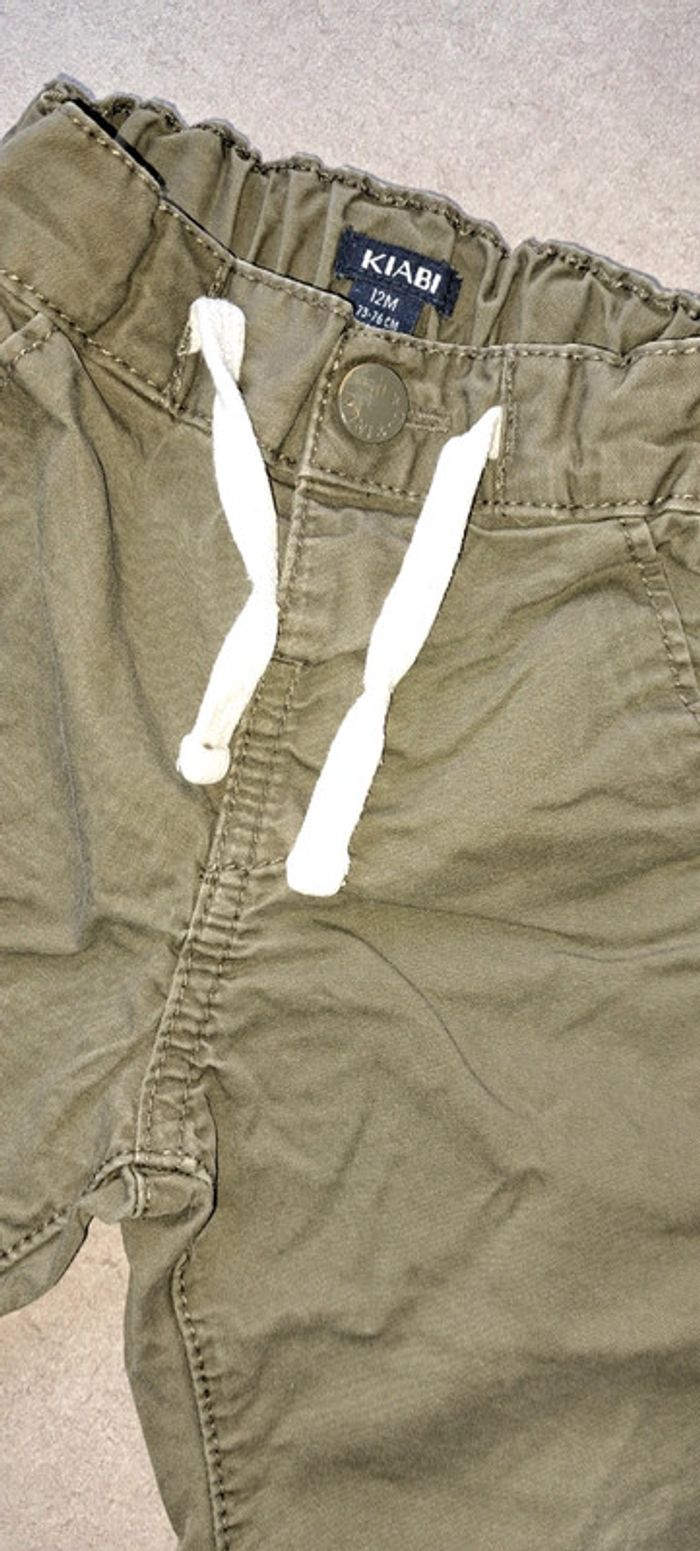 Pantalon kaki Kiabi 12 mois - photo numéro 2