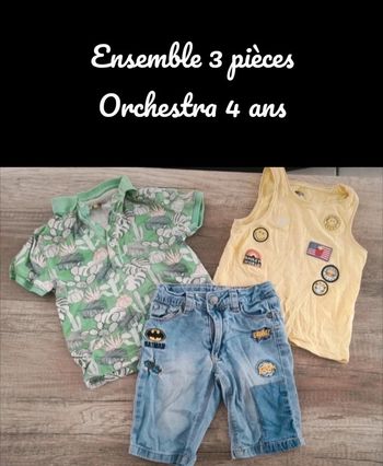 Ensemble garçon short tee shirt