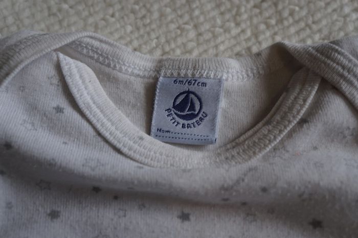 Body Petit bateau 6 mois - photo numéro 3