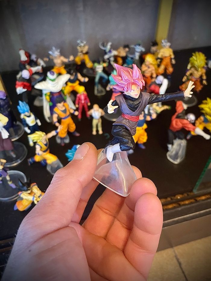 Figurine dragon ball gashapon hg Black Goku - photo numéro 2