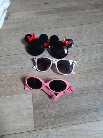 Lot de 3 paires de lunettes de soleil