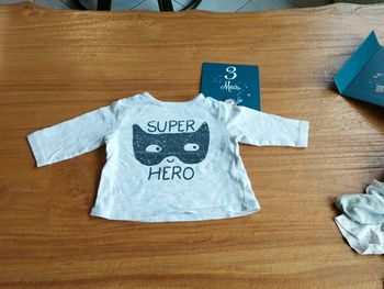 Maillot ML 3 mois -carrefour