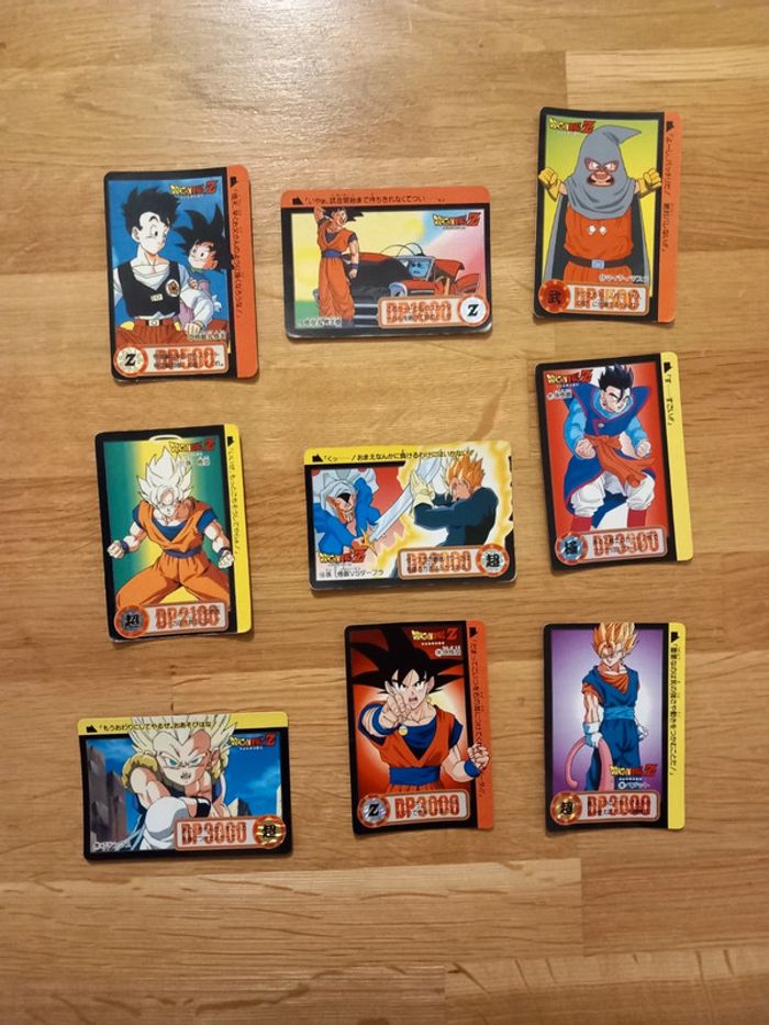 Cartes Dragon Ball Z