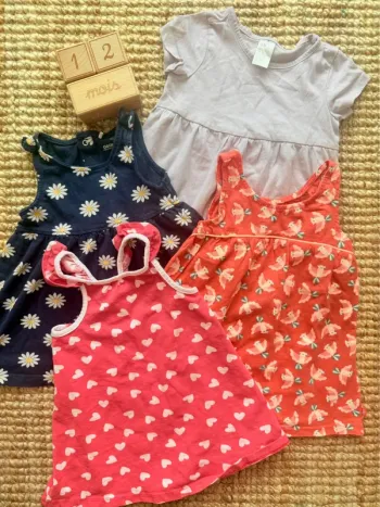 Lot robes 12mois / 74cm