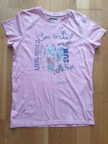 tee shirt rose 12 ans in Extenso