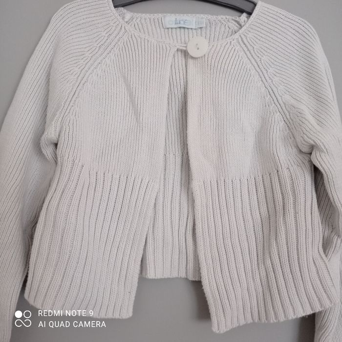 Boléro gilet blanc 2ans - photo numéro 2