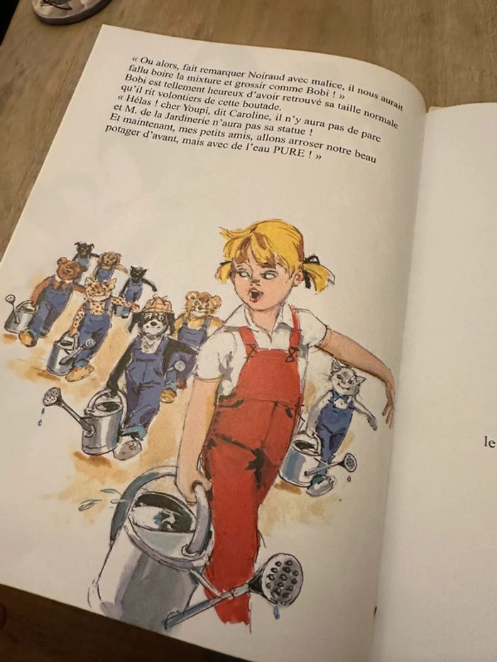 Pierre Probst - Caroline et le potager ensorcelé légumes géants livre bd album rare - photo numéro 7