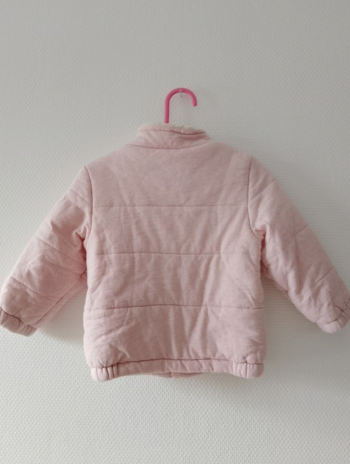 Manteau rose Kiabi 18 mois - photo numéro 3