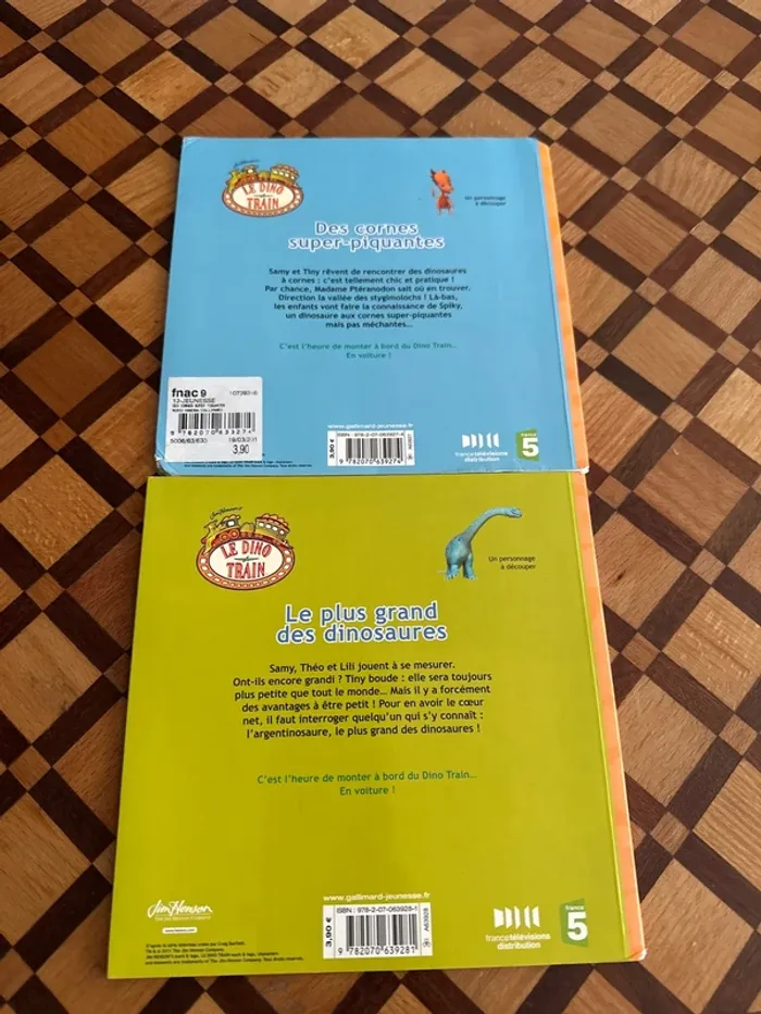 Lot de 2 livres Le Dino Train - photo numéro 2