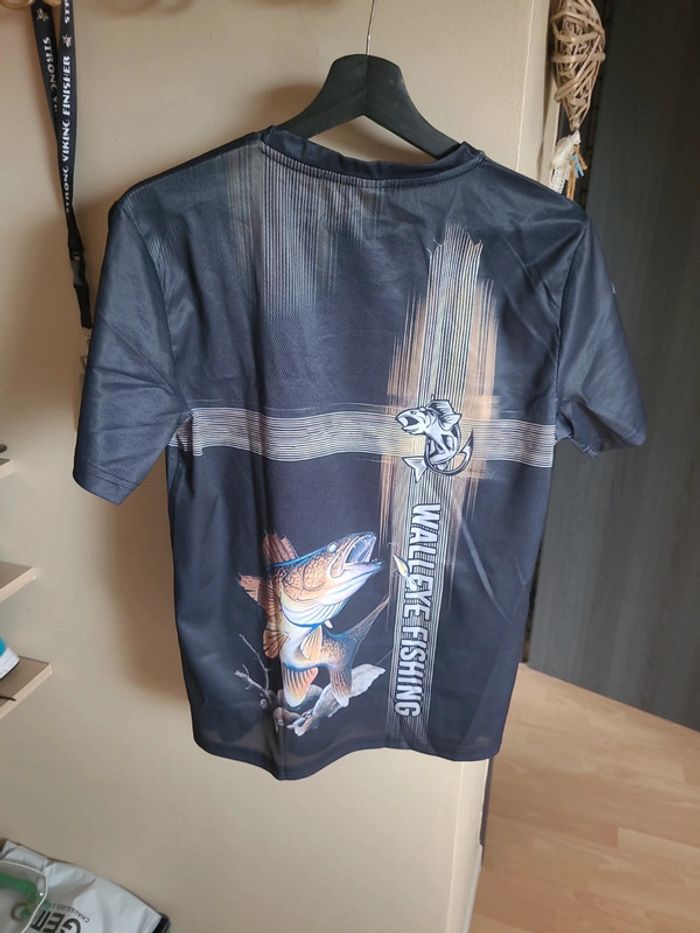 Tee shirt pêche neuf TS gris - photo numéro 4