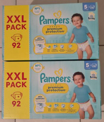 Couches pampers prenium protection T5