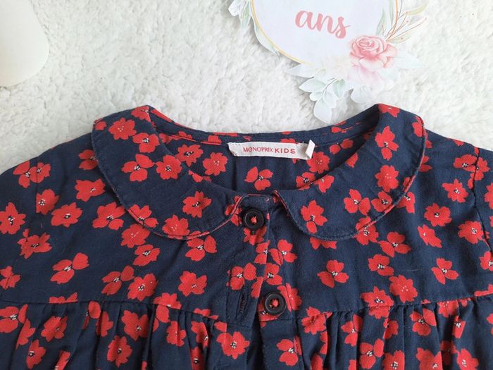 Blouse marine et rouge - photo numéro 2