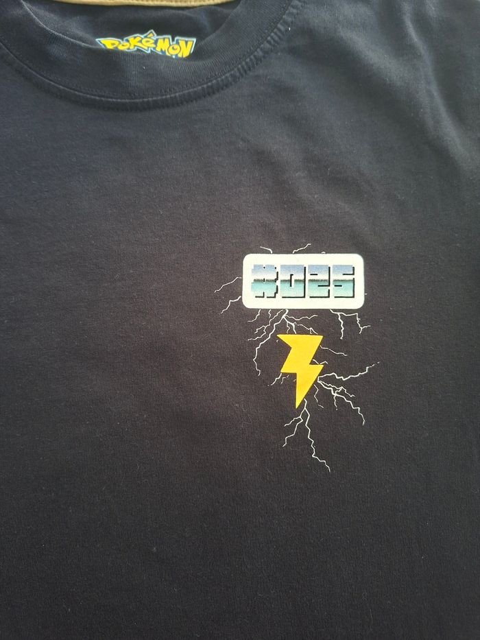 Tee-shirt Pokémon Pikachu XXS 12 ans Celio - photo numéro 5