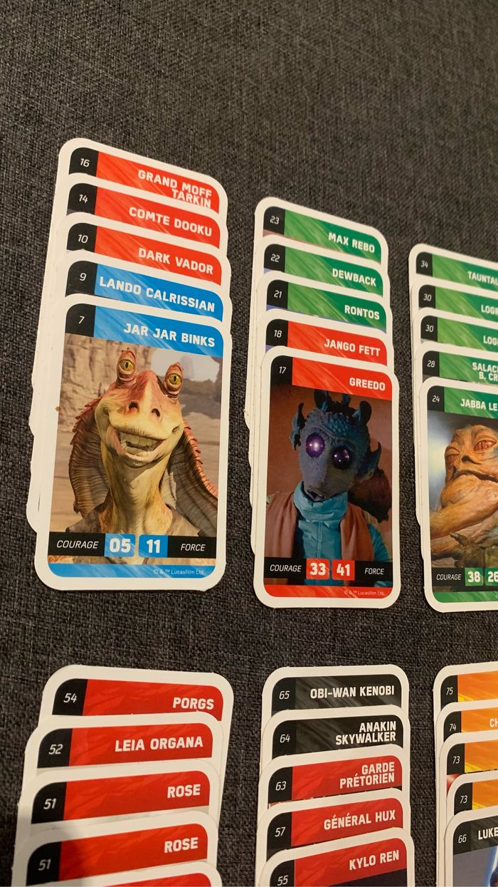 40 cartes Star Wars de Leclerc - photo numéro 2